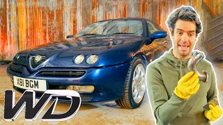 Elvis Revives A Neglected Alfa Romeo GTV | Wheeler Dealers