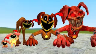 EVOLUTION OF NEW SCARY DOGDAY BOSSES IN POPPY PLAYTIME CHAPTER 3 In Garry's Mod