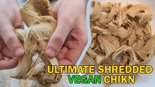 Ultimate Shredded Seitan Chicken Method - Perfect Every Time!