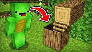 Mikey & JJ Found this Underground Secret Base in Minecraft! (Maizen Mazien Mizen)