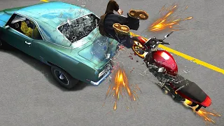 GTA 4 Motorcycle Crashes Ragdoll Compilation Ep. 26