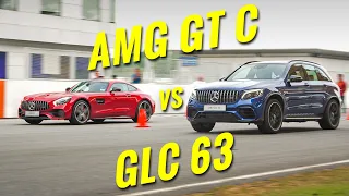 Mercedes-AMG GTC vs GLC63: Can I beat the VP of Mercedes-Benz Malaysia in a drag race? - AutoBuzz.my