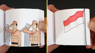 Flipbook Menaikan Bendera | Dirgahayu Republik Indonesia ke-75