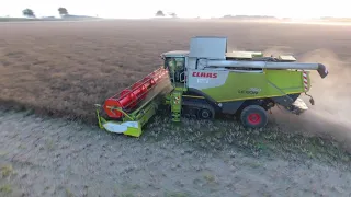 Rapsernte 2020//Claas lexion 760 tt //John Deere//New holland//Farmtech