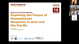 Exploring the future of humanitarian response in Asia and the Pacific