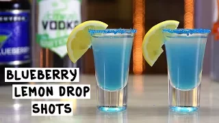 Blueberry Lemon Drop Shots