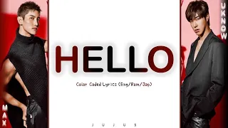 Tohoshinki (東方神起) - HELLO [Color Coded Lyrics Jap/Rom/Eng]