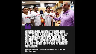 Kansas State Head Coach Jerome Tang shows humility and class after losing to Florida Atlantic