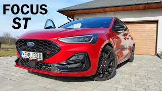 Ford FOCUS ST 2.3 EcoBoost 280KM Test PL muzyk jeździ