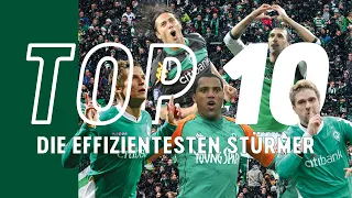 Pizarro, Rosenberg & Co. – die TOP 10 Stürmer | Best of Football | SV Werder Bremen