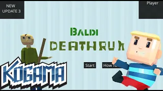 KoGaMa - DeathRun Baldi's Basics