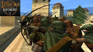 THE MEN OF THE WEST DEFEND DALE (Siege Battle) - Third Age: Total War (Reforged)