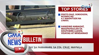 2 patay sa pamamaril sa Sta. Cruz, Maynila | GMA Integrated News Bulletin