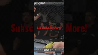 UFC 4: Left Hook Knockout! #ufc4 #ufc #knockout  #mma #gaming #subscribe #shorts