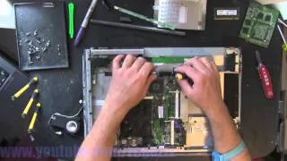 ALIENWARE M5700 take apart, disassembly, how-to video (nothing left) HD