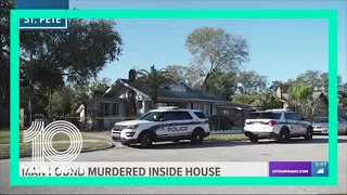 Man found dead in St. Petersburg home