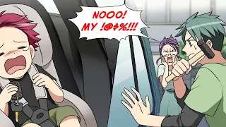 My nephew was trapped in the car on a hot summer day so I went to save him, but... [Manga Dub]