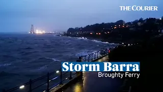#StormBarra at Broughty Ferry