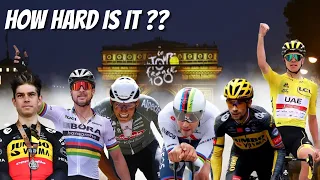 How HARD Is It To RACE In The Tour De France 2022 ??
