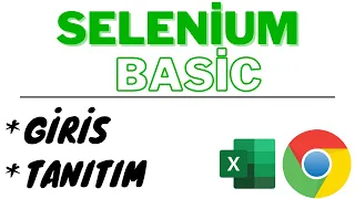 EXCELDE WEB İMPARATORLUĞU 1 | Excel Selenium Basic Nedir ? | Selenium Basic Giriş ve Tanıtım