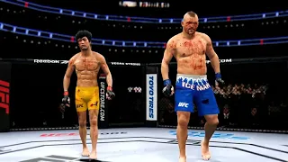 BRUCE LEE VS CHUCK LIDDELL | UFC 4 BRUTAL FIGHT | UFC 4 K1 RULES | UFC 4 2020 | EA SPORTS UFC 4