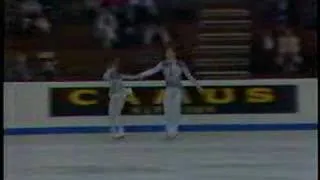Ekaterina Gordeeva Sergei Grinkov SP 1988 Worlds
