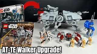 8 einfache Upgrades für deinen AT-TE Walker! | LEGO Star Wars Set 75337 Modifikation