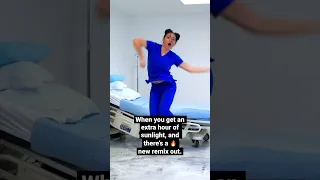 This remix and all the extra daylight make me happy!  #nursing #nurses #dance #daylightsavings