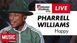 Pharrell Williams - Happy - Live du Grand Journal