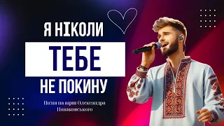Пісня про кохання "Я ніколи тебе не покину" #пісняукраїнською