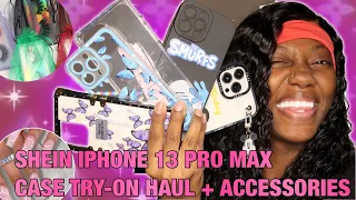 SHEIN IPHONE 13 PRO MAX CASE TRY ON HAUL + ACCESSORIES