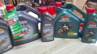 Какого качества сейчас моторные авто-масла  CASTROL MAGNATEC  -  CASTROL GTX 5W-40