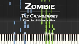 The Cranberries - Zombie (Piano Cover) Synthesia Tutorial by LittleTranscriber