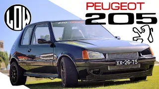 Peugeot 205 SWAP PD + NOS |  AMmotorsport / 850 Racing Garage | Velhinha XX  [ Quarter mile EP3]