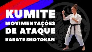 Kumite - Shiai Kumite Movimentação - Karate Shotokan
