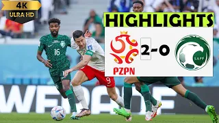 POLAND VS SAUDI ARABIA HIGHLIGHTS | 4K | world cup 2022 | Poland | Saudi Arabia | HIGHLIGHTS
