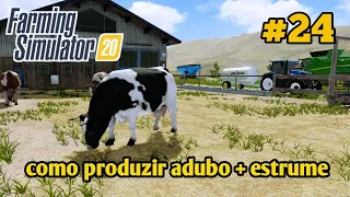 Como produzir a adubo + estrume Farming Simulator 20 Gameplay