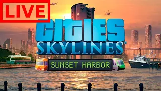 🔴🏡 Cities: Skylines - Sunset Harbor