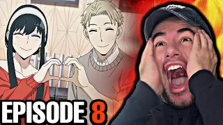 LOID VS YURI !? SPY x FAMILY - Episode 8 (REACTION)