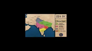 Timeline of Mauryan Empire #mauryanempire #india #shorts