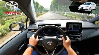 Toyota Corolla 2022  [ 1.8 Hybrid 122 HP ] POV Test Drive | City Car Driving