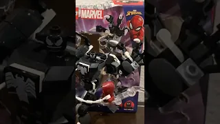 Unboxing Venom Mech vs. Miles Morales Lego 🕷️👹 #stopmotion  #milesmorales #shorts #unboxing