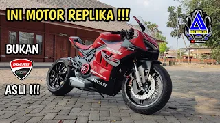 Replica Ducati Superleggera V4 from indonesia this basic from Ninja 250 Carbu #ducati