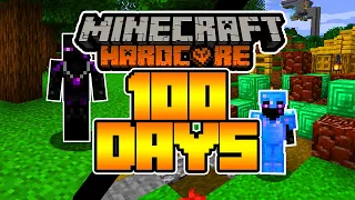 I Survived 100 Days In HARDCORE Minecraft & THIS HAPPENED... | Dpurdd