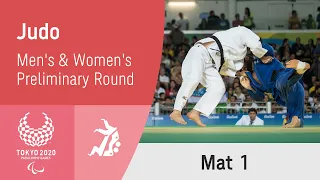 Judo | Mat 1 | Day 3 | Tokyo 2020 Paralympic Games