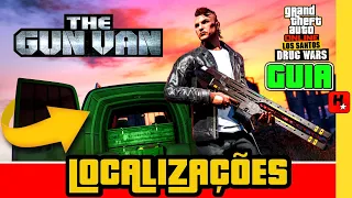 GTA Online - GUN VAN LOCALIZAÇÃO *VAN DO ARSERNAL* LOCAL VAN DAS ARMAS [GTA 5 Gun Van All Locations]