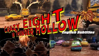 Stop Motion : Movie Cars 3 Reenactment : Crazy Eight in Thunder Hollow : English subtitles