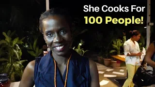 She Cooks for 100 People! (in Timor-Leste)