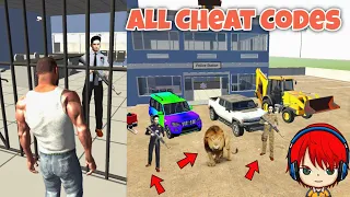 New Update in Indian Bike Driving 3D Police Station JCB Hummer Scorpio | All New Cheat Codes 2024