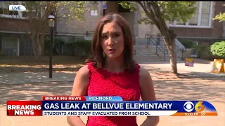 Richmond elementary school evacuated after reported gas leak